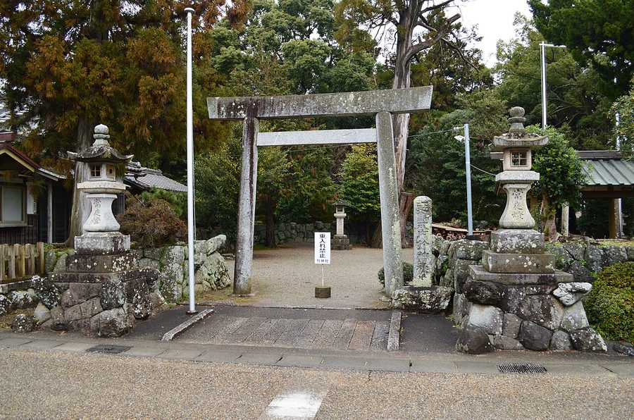 竹神社の鳥居