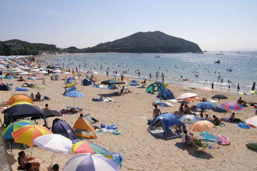 御座白浜海水浴場