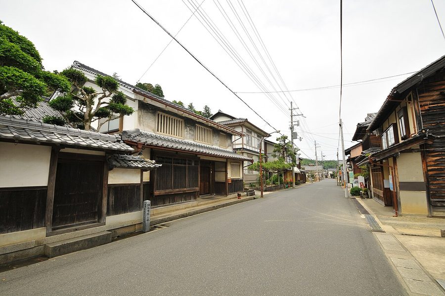 加悦の古い町並み