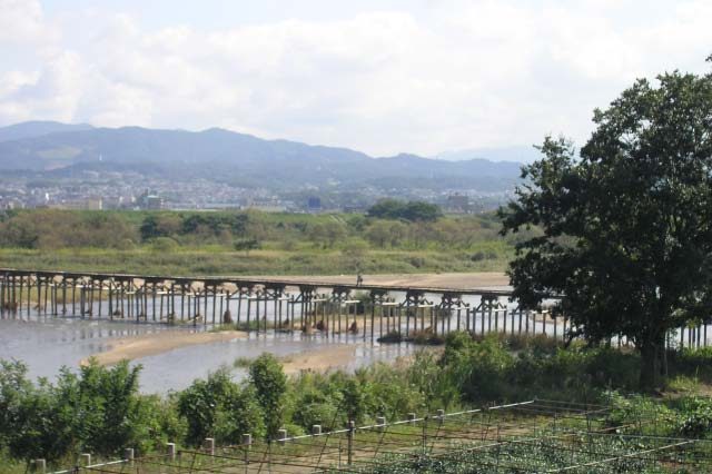流れ橋