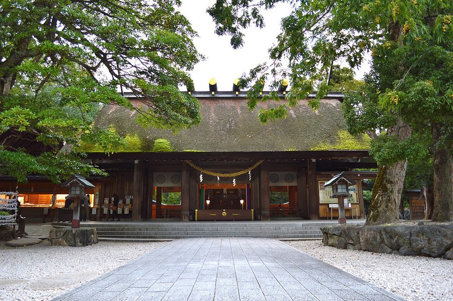 籠神社の拝殿