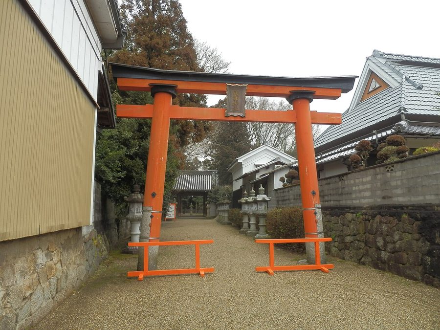 祝園神社の鳥居