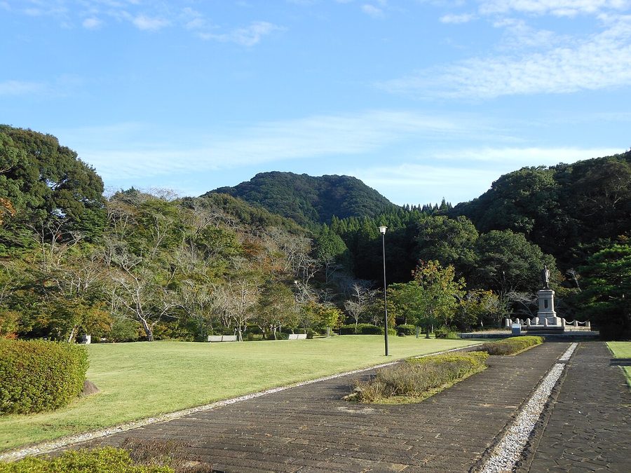 西渓公園の庭園