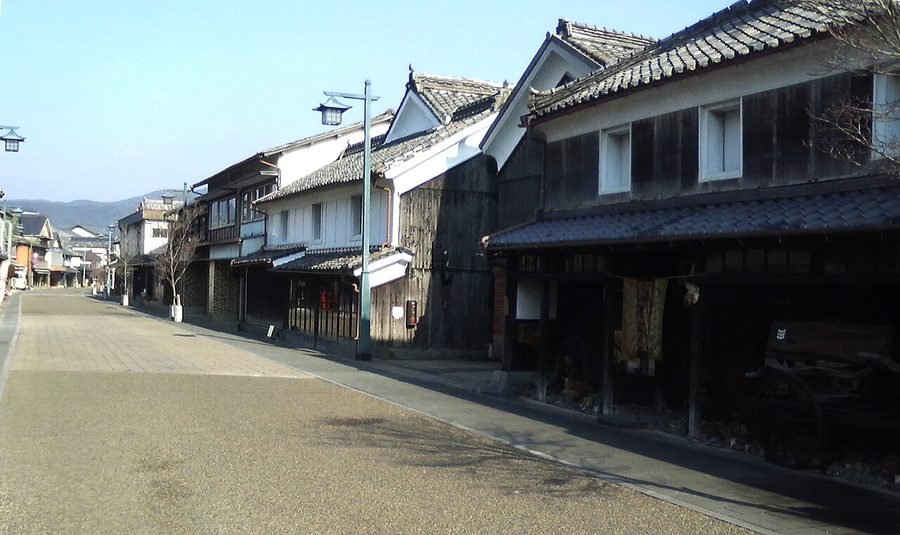 塩田津の古い町並み