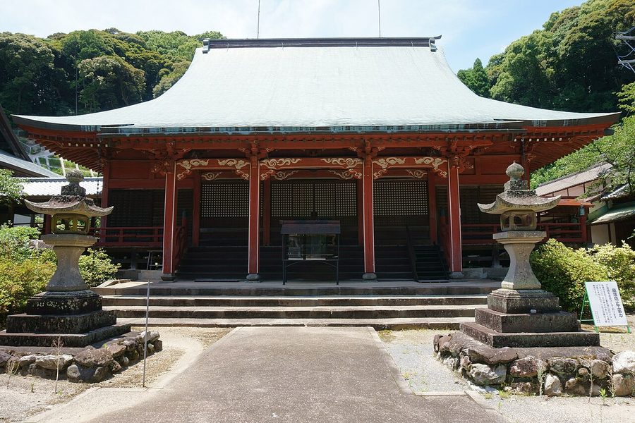 松尾山光勝寺の本堂