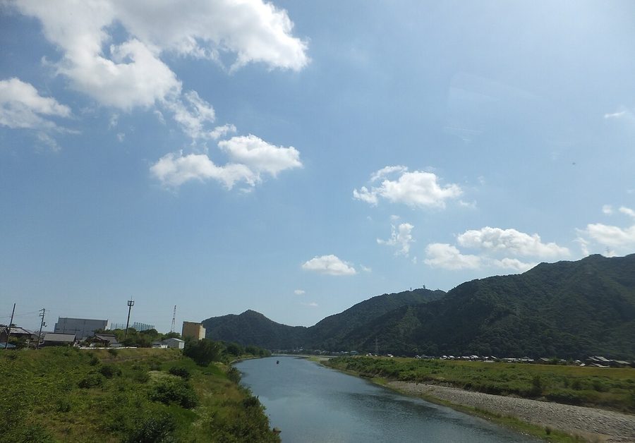 揖保川の眺め