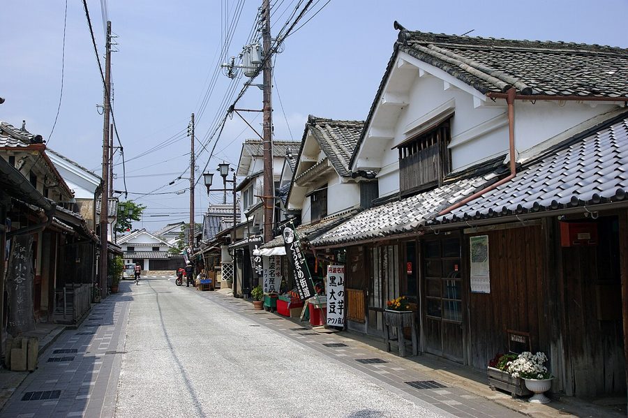 河原町通りの町並み