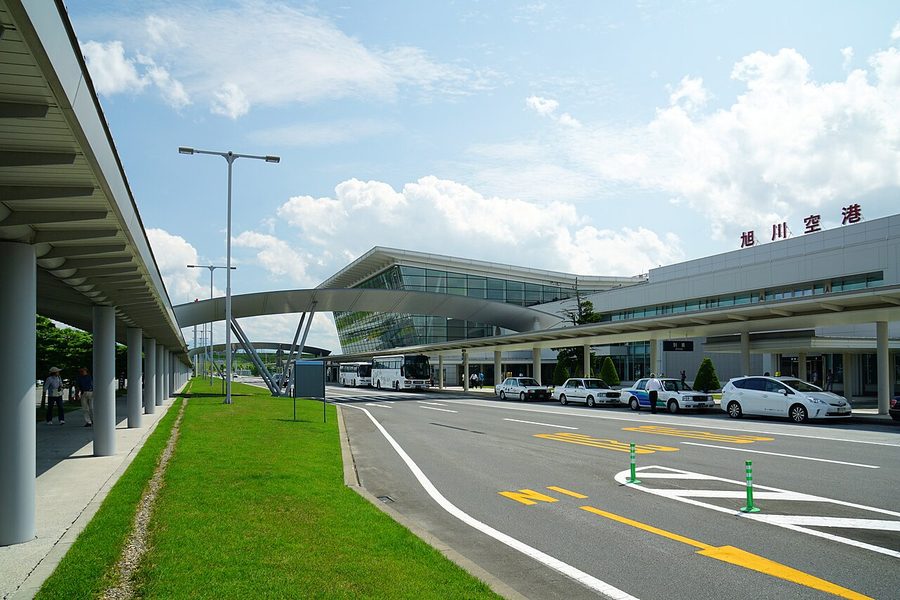 旭川空港のターミナル