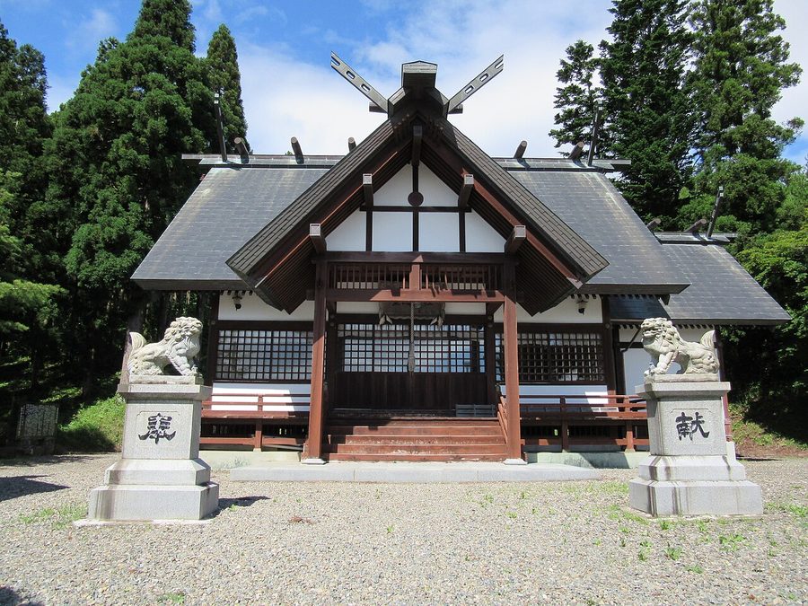 重内神社の本殿