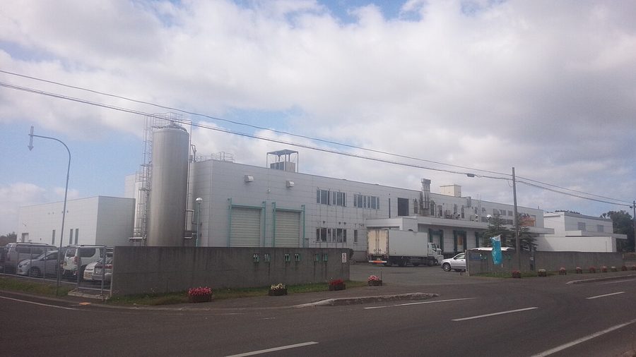 豊富牛乳公社の社屋