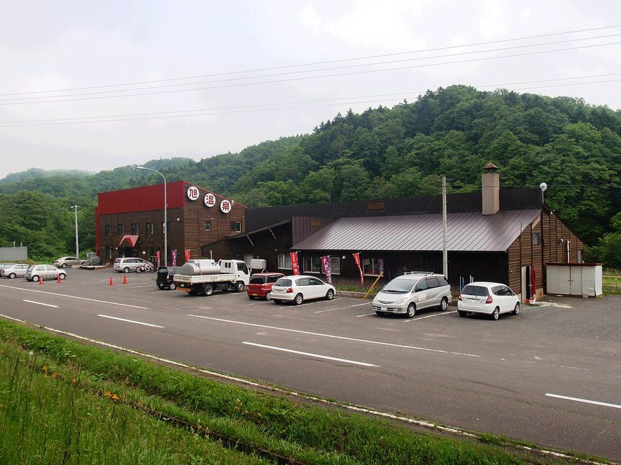 旭温泉の外観