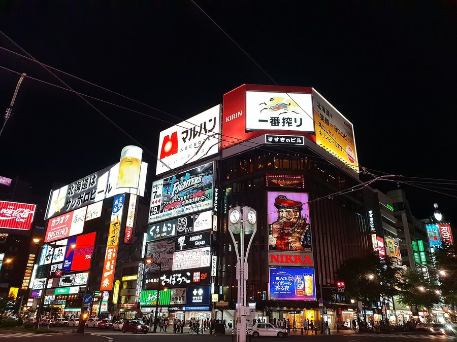 夜のすすきの