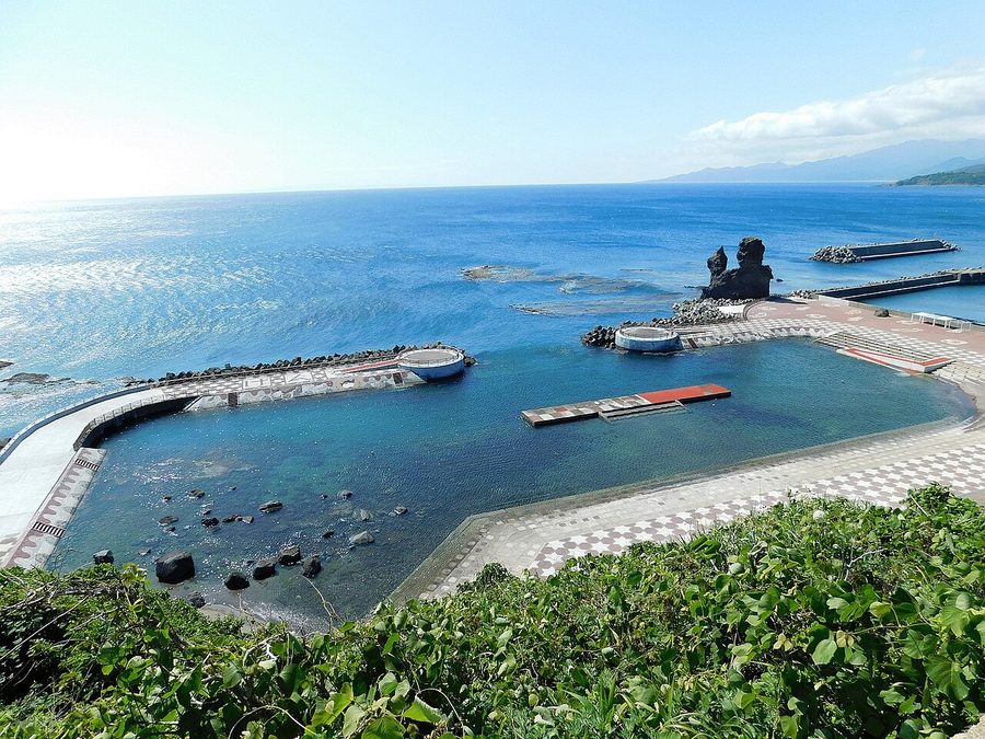 元和台海浜公園の「海のプール」