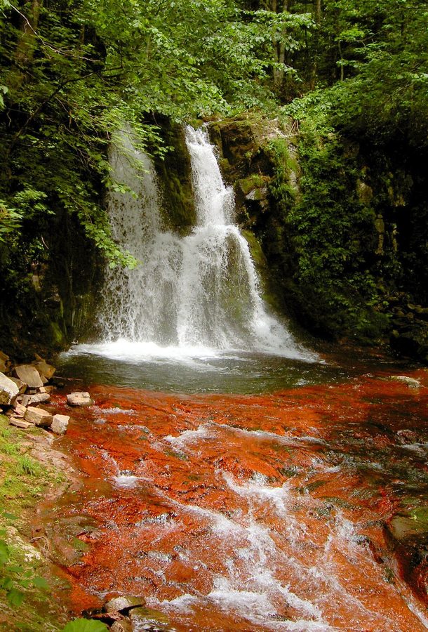 赤岩の滝