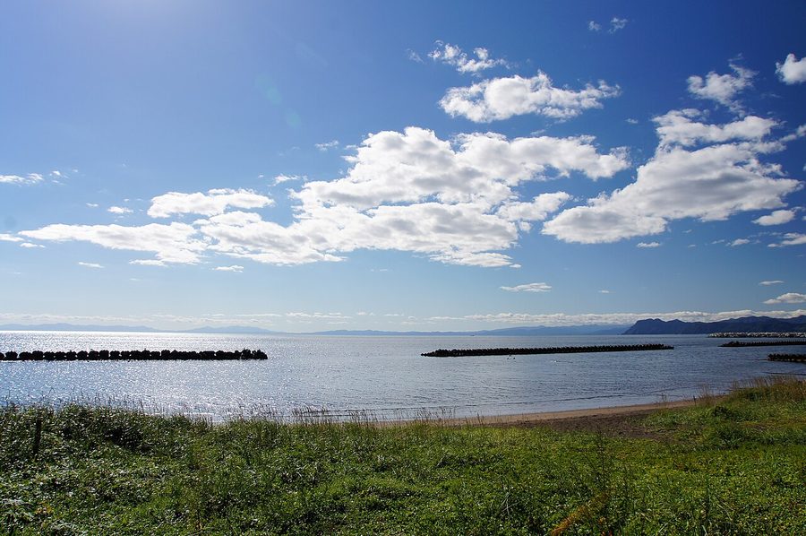 内浦湾（噴火湾）の海岸