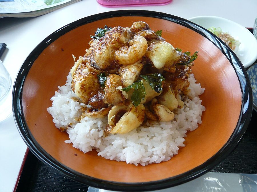 ユリ根丼
