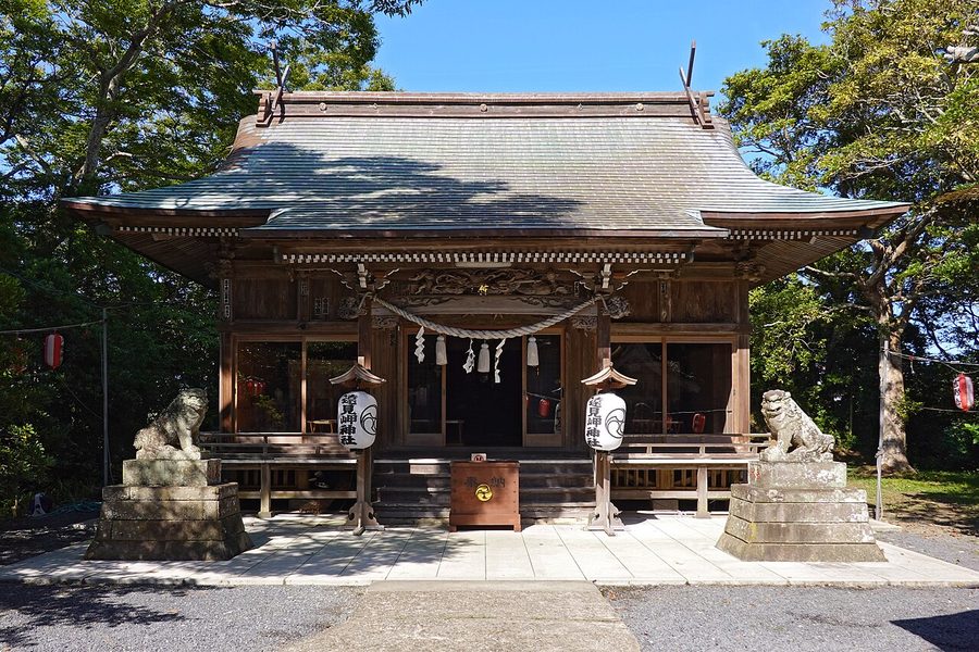 遠見岬神社の社殿