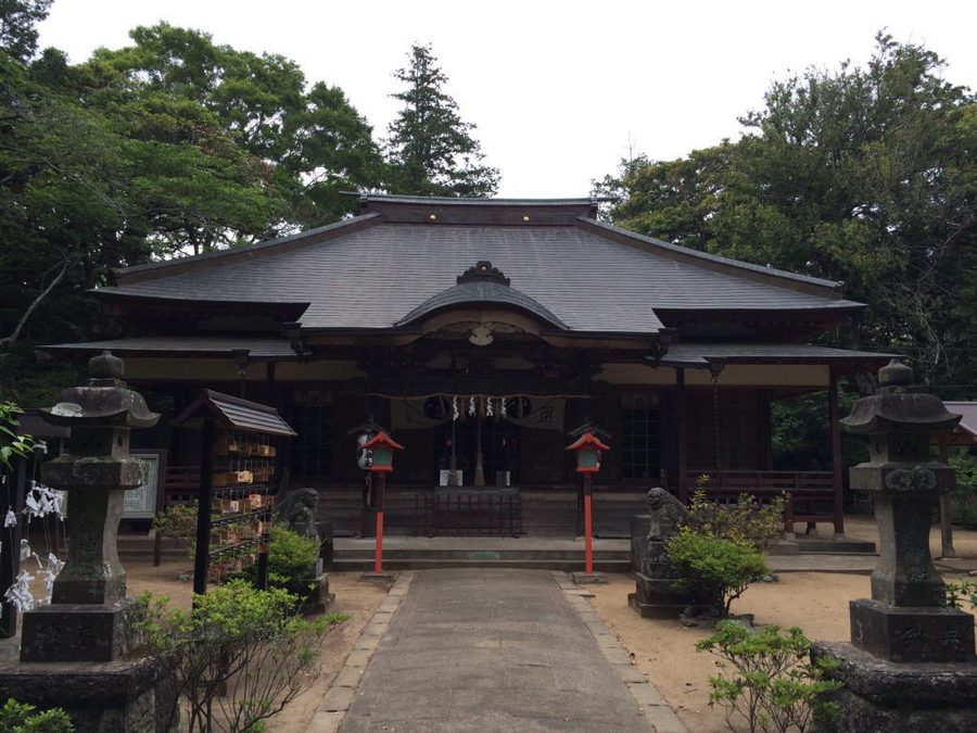 熊野神社の拝殿