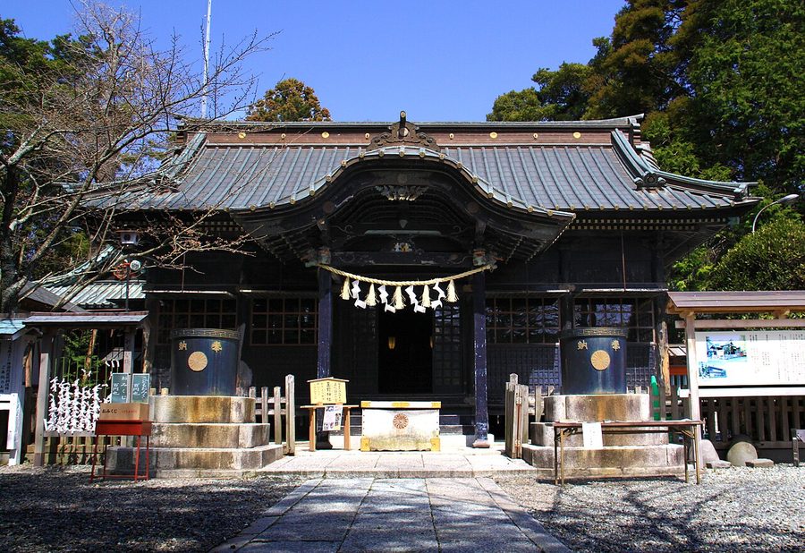 玉前神社の拝殿