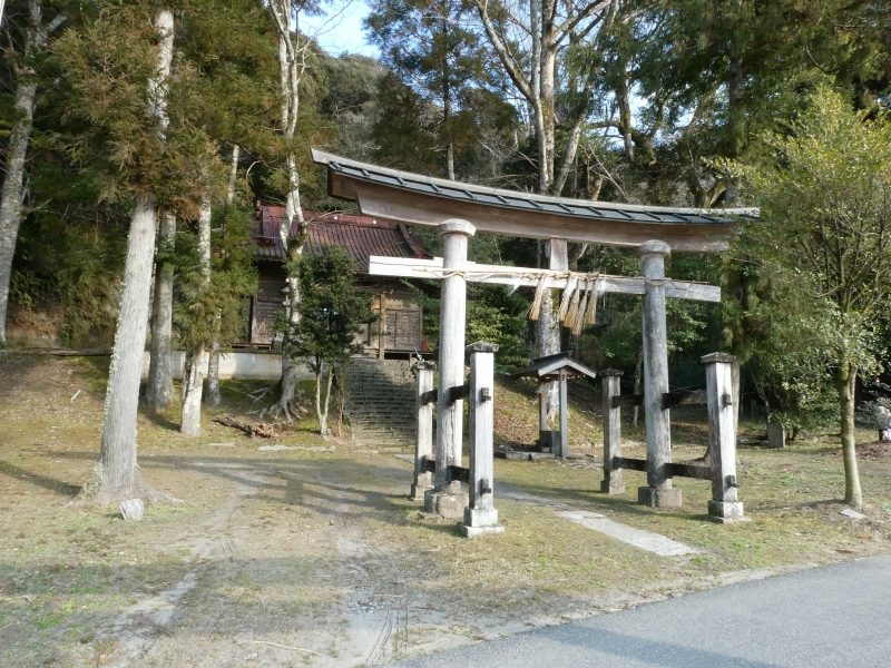 鵜羽神社の鳥居