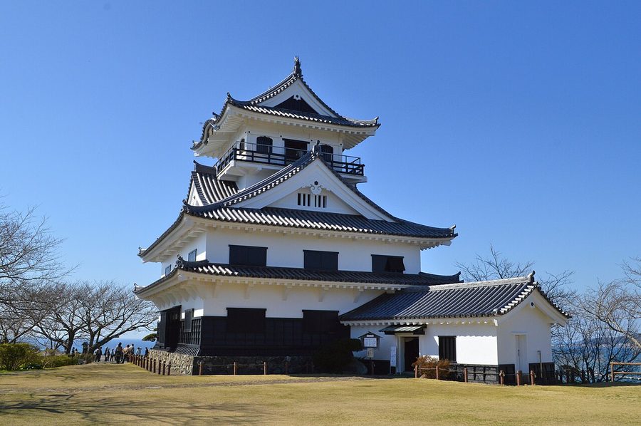 館山城の模擬天守