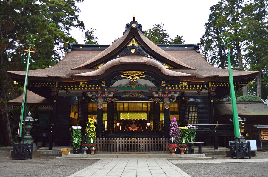 香取神宮の拝殿