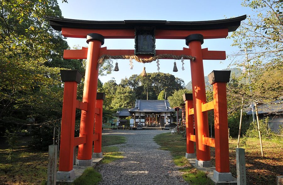 丹生官省符神社の鳥居