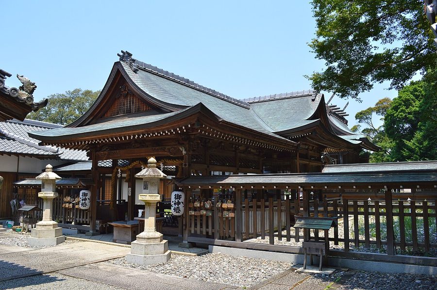 須佐神社の拝殿
