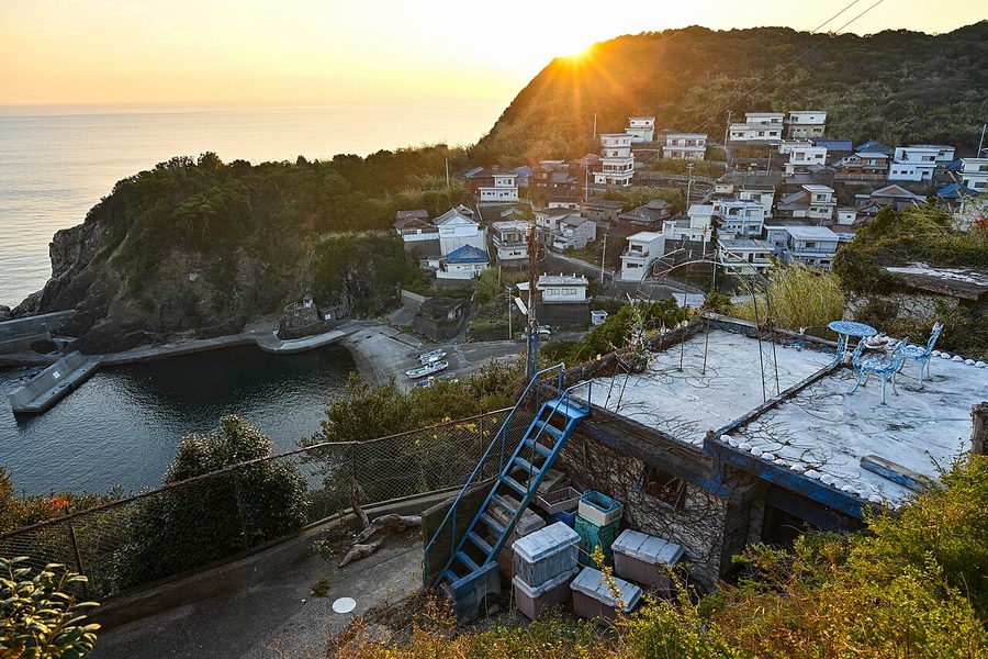 矢櫃浦の集落