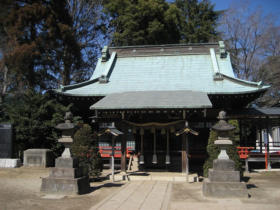長宮氷川神社の社殿
