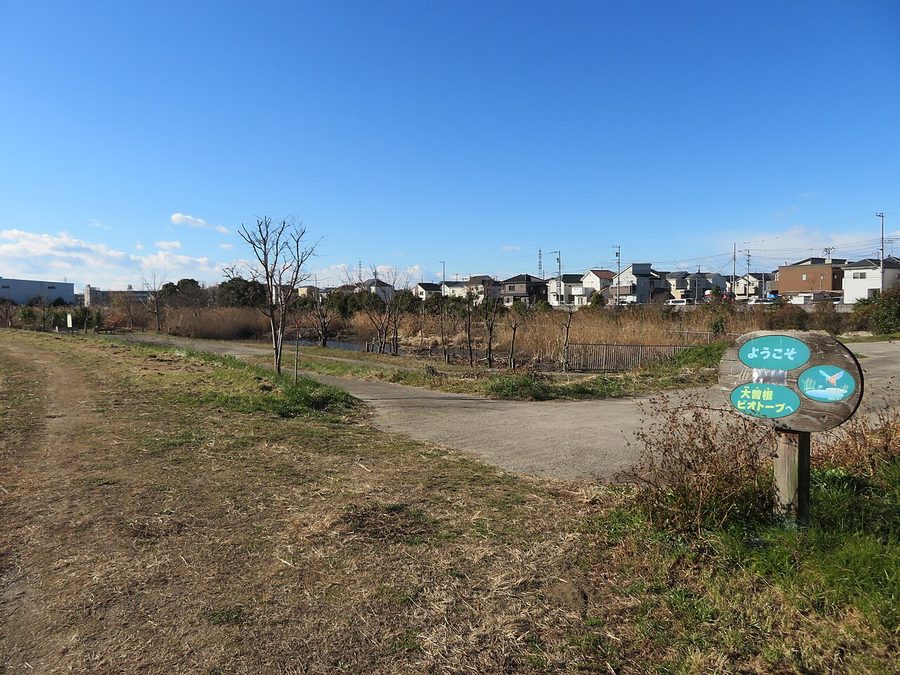 大曽根ビオトープの入口