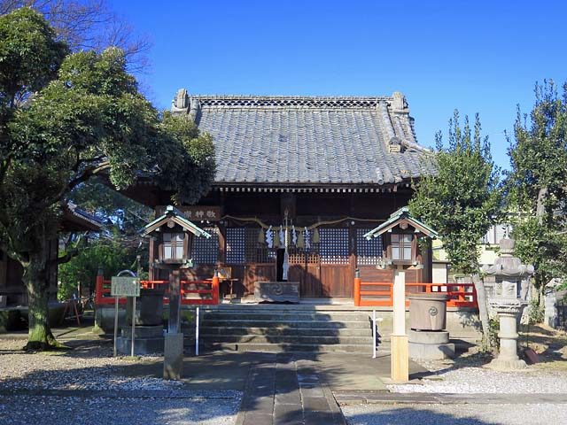 幸宮神社の拝殿