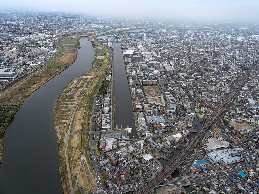 戸田漕艇場の全景