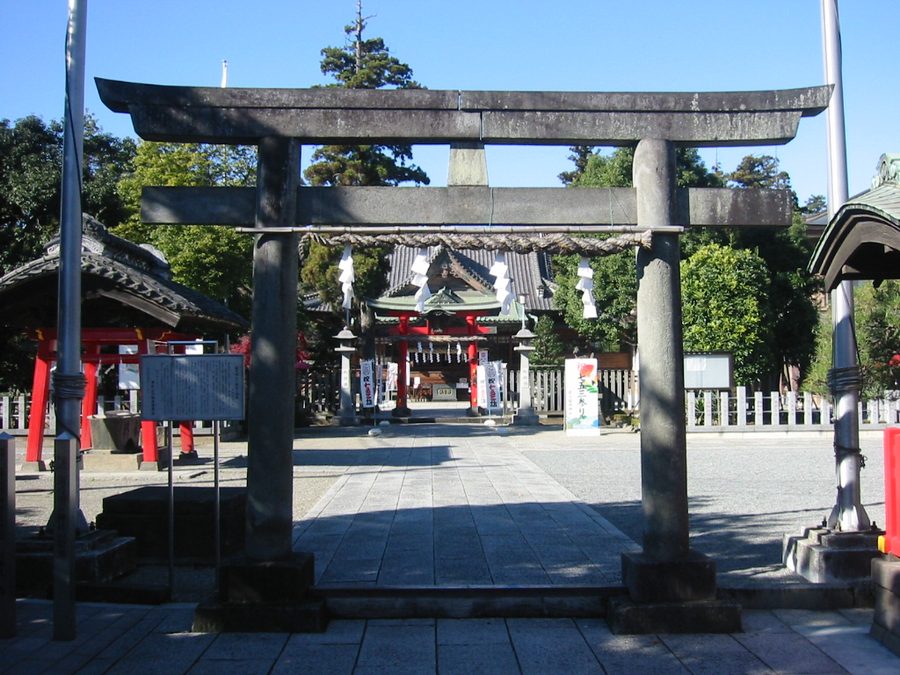 箭弓稲荷神社の鳥居