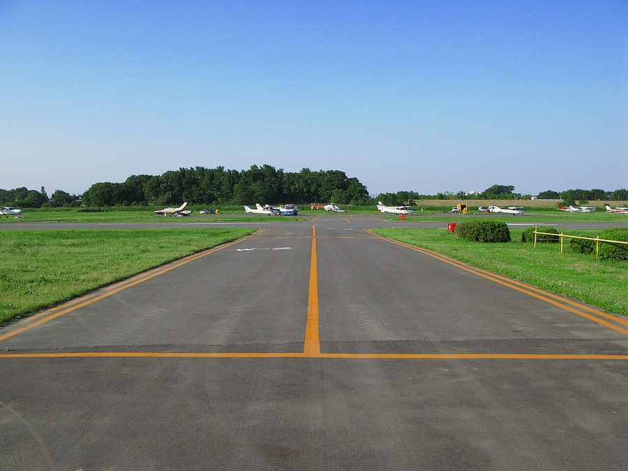 ホンダエアポートの滑走路