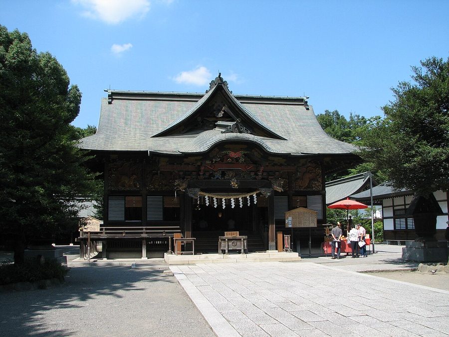 秩父神社の拝殿