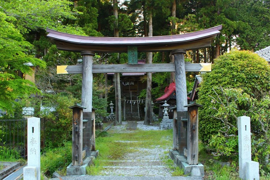 八幡大神社の鳥居