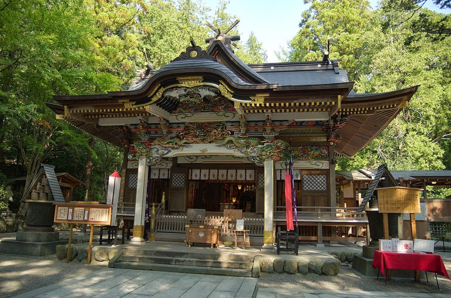 宝登山神社の社殿