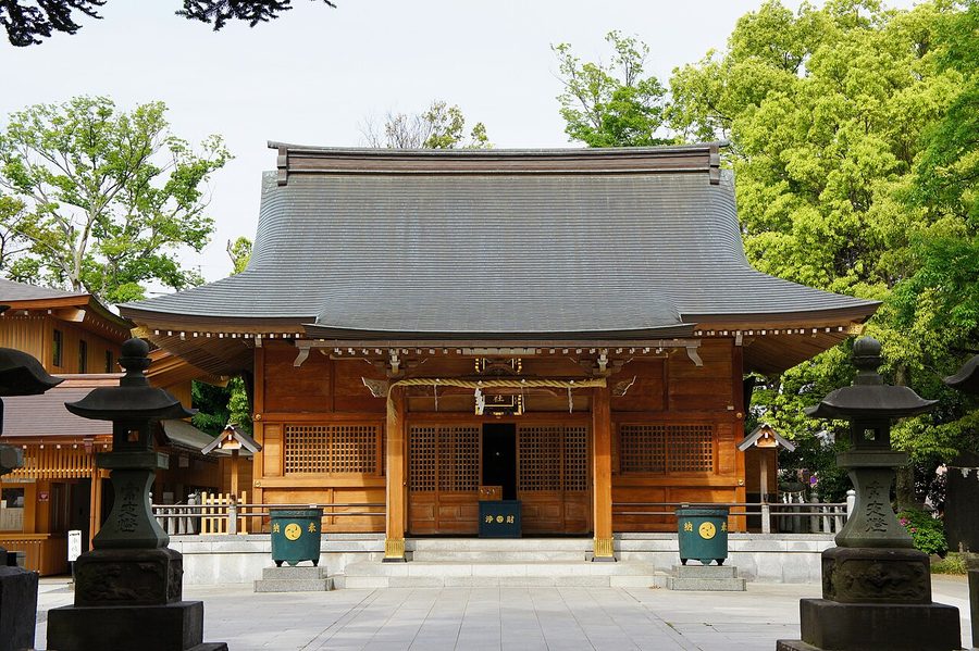 和樂備神社の拝殿