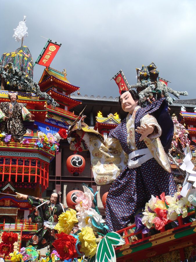 日田祇園祭りの山鉾