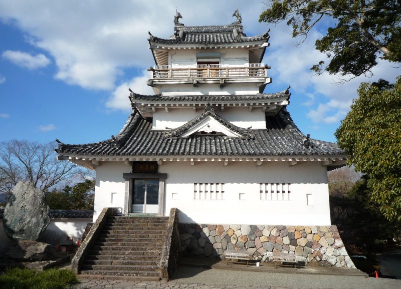杵築城の天守閣