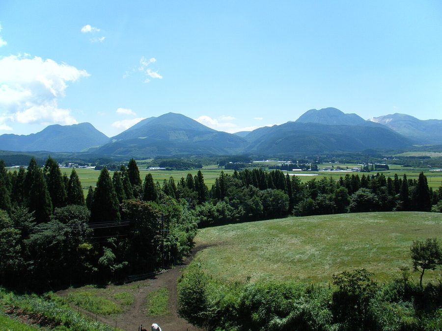 飯田高原と九重連山