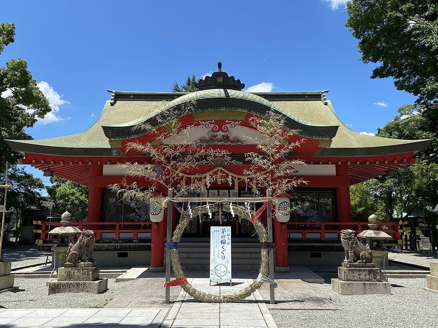 呉服神社拝殿