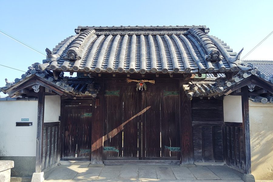 降井家住宅の表門