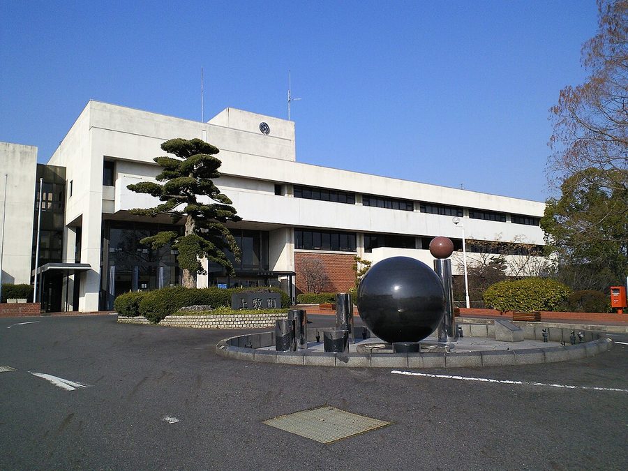 上牧町役場の庁舎