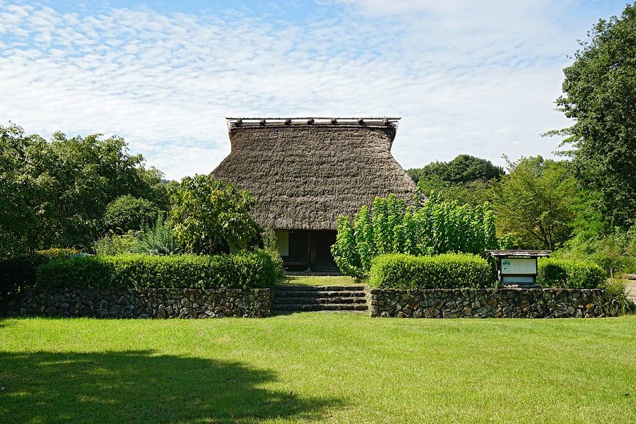 奈良県立大和民俗公園にある松井家住宅