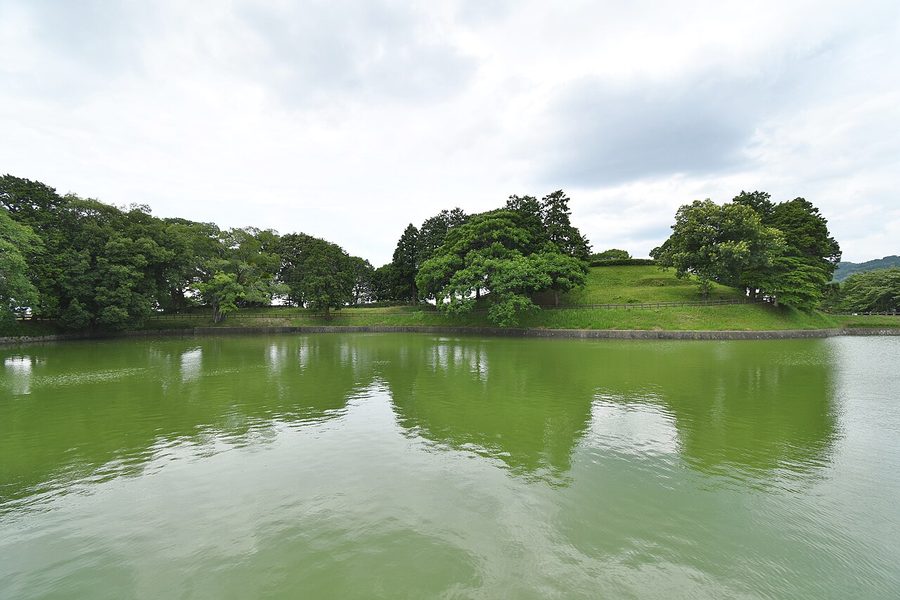黒塚古墳の墳丘