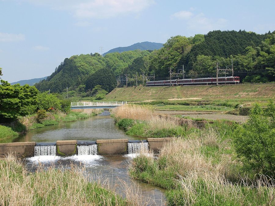 初瀬川（大和川）の流れ