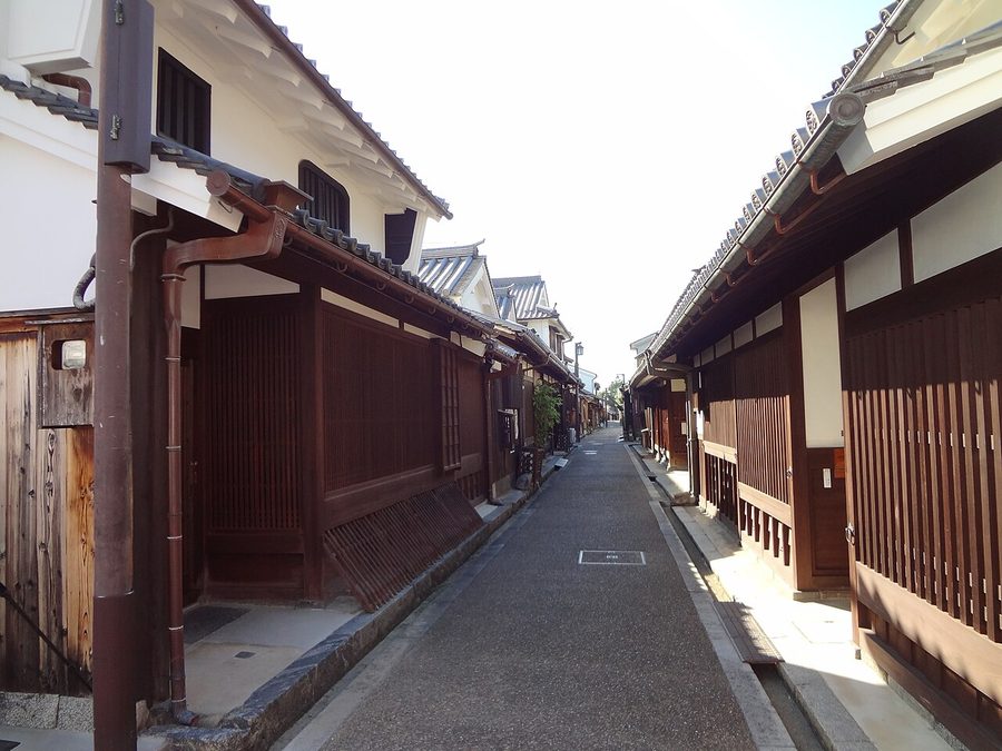 今井町の町並み