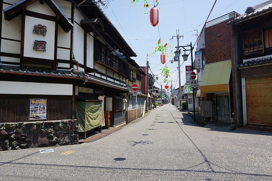 田原本町の中心市街地